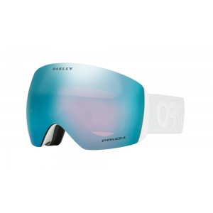 Gafas Snowboard Oakley Flight Deck XM Face Pilot Whiteout Prizm Sapphire Irid